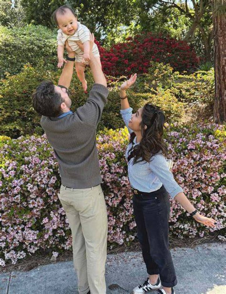 Ashley Argota with her husband Ashley Argota with her husband